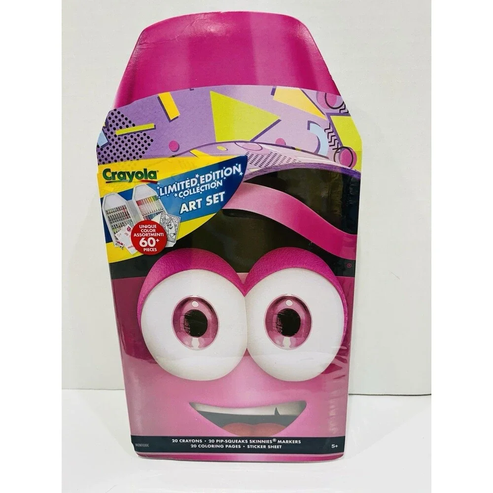 2025 CRAYOLA Limited Edition Retired Colors Art Set New Release 60 Pieces Mully